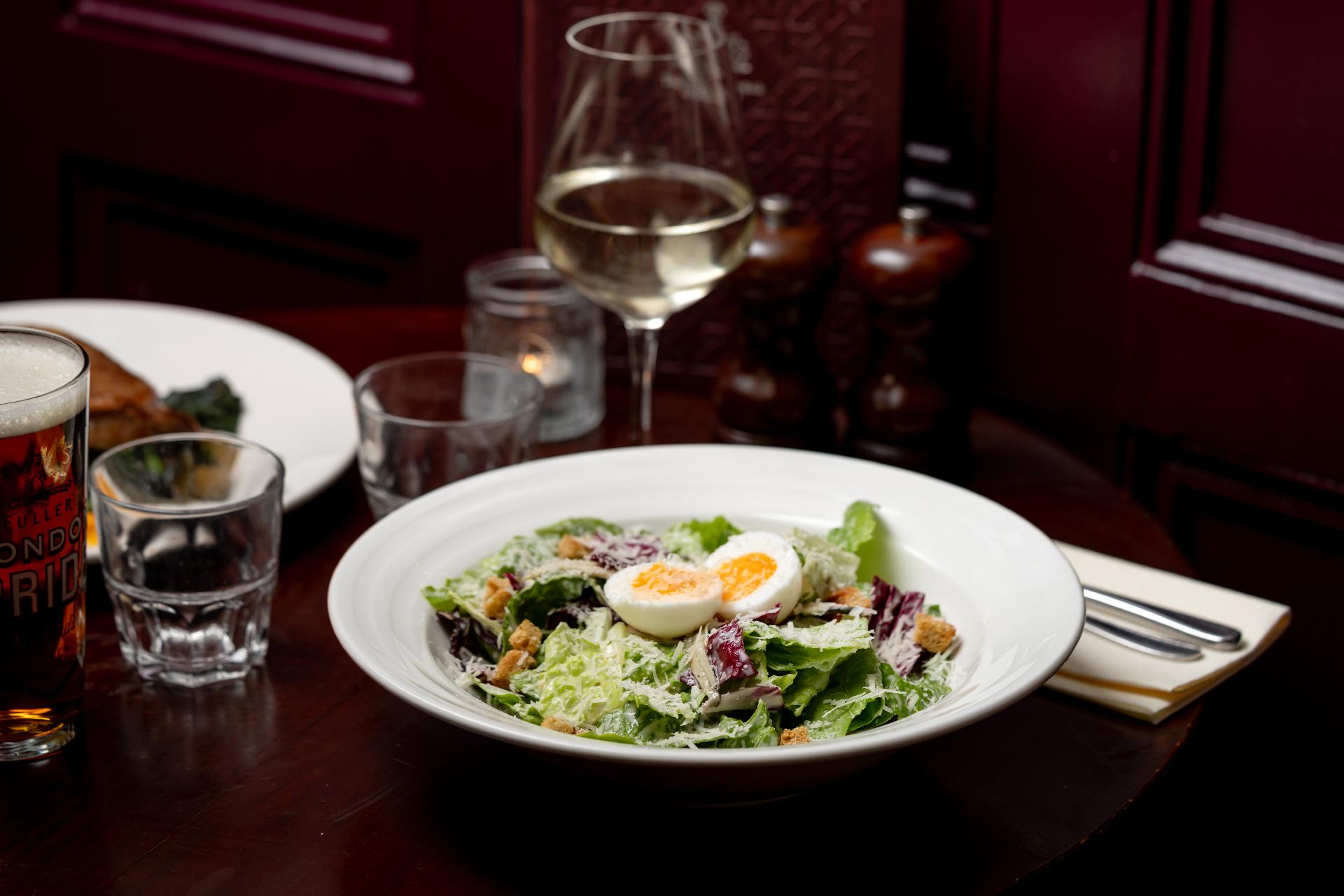 Dining at The Prince's Head Pub and Restaurant in Richmond
